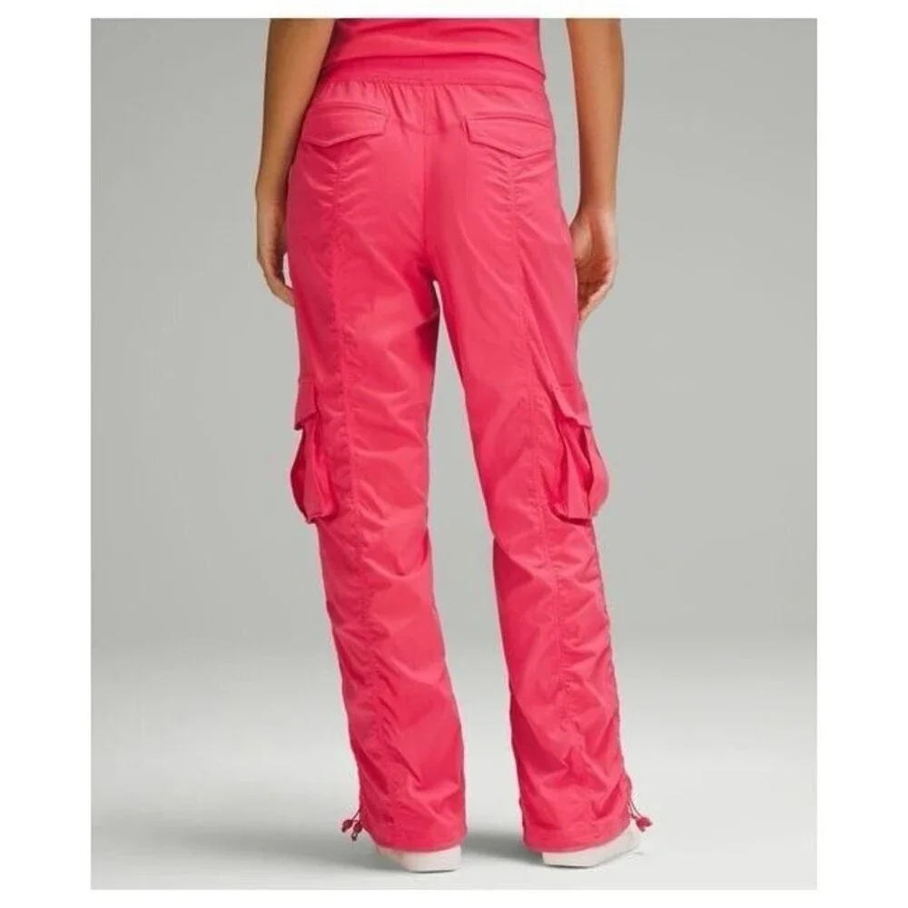 lululemon athletica Bright Pink Cargo Track Pants
